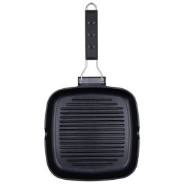 Asador Cuadrado Aluminio Fundido Ebano Quid 28 cm (6 Unidades) Precio: 126.9895. SKU: B1728FX7VH