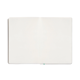 Antartik Cuaderno A5 Tapa Blanda Hojas Puntos Gris y Turquesa 80 Hojas 80gr FSC