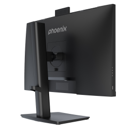 Phoenix technologies Monitor Vision 24 Pro 23.8" Full HD IPS 75Hz Webcam y Altavoces Integrados HDMI DisplayPort Soporte Ajustable