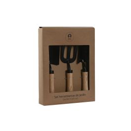 Utensilios Terraza Y Jardin DKD Home Decor Marron Negro 10 x 35 x 10 cm Set de 3