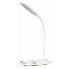 GEMBIRD TA-WPC10-LED-01-W Cargador Inalámbrico Rápido 10W Smartphone Blanco Interior Precio: 12.50000059. SKU: S5616487