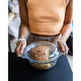 Pyrex PYR3426470296441 - Juego de 2 Cazuelas Redondas de Vidrio, 2.3 L