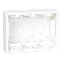 Simon Caja de Superficie para 3 Elementos Dobles Blanco Simon 500 Cima Precio: 14.49999991. SKU: B145WXHAWB