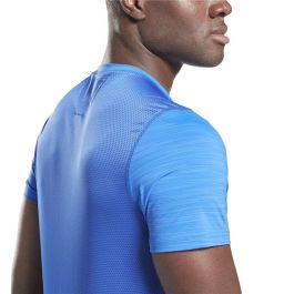 Camiseta de Manga Corta Hombre Reebok Workout Ready Activchill Azul XS