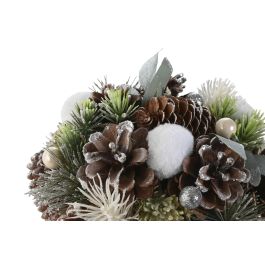 Centro Mesa Navidad Alpina DKD Home Decor Verde Natural 19 x 19 x 19 cm (4 Unidades) Centro Mesa Navidad Alpina DKD Home Decor Verde Natural 19 x 19 x 19 cm (4 Unidades)