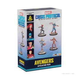 Marvel Crisis Protocol Juego de Mesa Vengadores con Capitán América, Capitana Marvel, Iron Man y Viuda Negra Precio: 51.98999982. SKU: B1H8CN35G4