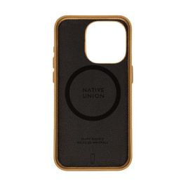 Native Union Funda Classic para iPhone 15 Pro con Yatay™ (Plant-Based), Compatible MagSafe, Protección Duradera, Color Kraft