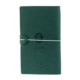 ERIK Cuaderno de viaje Harry Potter Slytherin Tapa blanda de cuero sintético 19,5x11,5cm con banda elástica