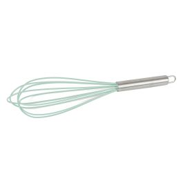 Batehuevos de acero inoxidable y silicona 26 cm - Wooow (36 Unidades) Batehuevos de acero inoxidable y silicona 26 cm - Wooow (36 Unidades)
