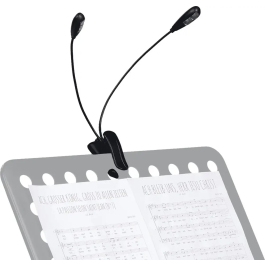 RTX Lámpara Atril Dual Flexible con Clip 4 LEDs Precio: 14.7899994. SKU: B18ZNJ9SYZ