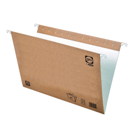 Gio Carpeta Colgante Gio Din A4 41200 Kraft 240 G/M2 210 X 297 Mm Con Varilla De Acero Y Visores