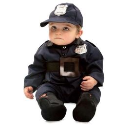 My Other Me Disfraz bebé Policía 0-6 meses 100% Poliéster