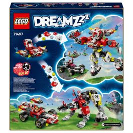 LEGO 71497 DREAMZzz Meca Tigre de Cooper y Bólido de Zero, Juego de Construcción, 1006 Piezas, 9+ Años