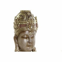 Figura Oriental DKD Home Decor Dorado Marron 9 x 30 x 15 cm