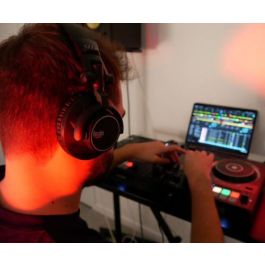 Hercules HDP DJ60 Auriculares Diadema con Reducción de Ruido Pasivo, Circumaural, 15-22000 Hz, 32 Ω, Negro - 4780897