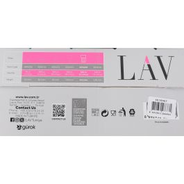 LAV Set 4 Vasos Aras 365cc Colores (6 Cajas)