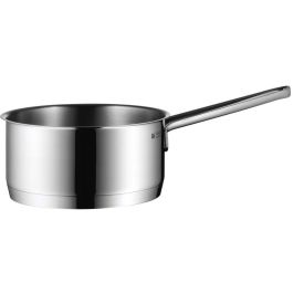 WMF Provence Plus - Set de Ollas y Cacerolas: Olla Baja 2.5L, Ollas Altas 1.9L, 3.3L, 5.7L y Cazo 1.7L, Plata