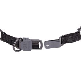 Collar Adiestramiento Inox. Negro Cierre Lock 60 cm*4 mm