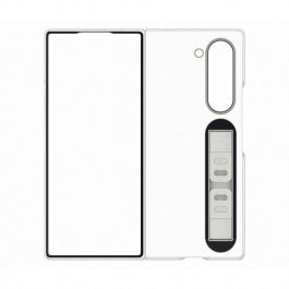 Samsung Funda Clear Grip para Galaxy Z Fold6 Transparente Delgada Antiamarilleo con Agarre Integrado para mayor productividad