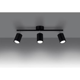 LEMMI Lámpara de Techo Minimalista Funcional SOL-SL.1128 LED Ajustable Metal Negro o Blanco para Salón Estudio Loft Glamour