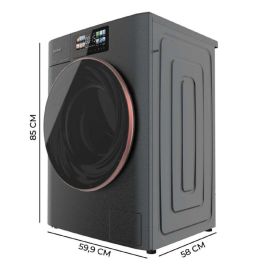 Lavadora Cecotec 10950 Autodose Inverter 3D Steel A 1400 rpm 10 kg