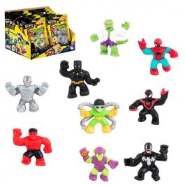 Bandai Figuras Mini Goo Jit Zu Marvel - Héroes favoritos en tamaño mini