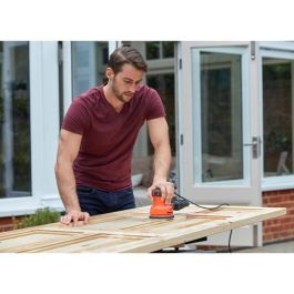 Black+Decker Lijadora Rotorbital BEW210-QS 230W Base Ø125mm