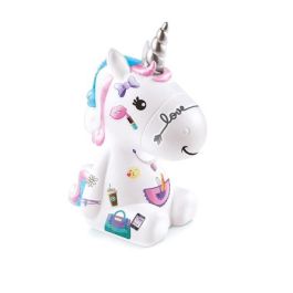 Canal Toys OFG 287 - Figuras de la Familia Unicornio, Mamá Luminosa y Dos Bebés para Decorar