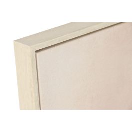 DKD Home Decor Cuadro Oriental Lienzo/PS Rojo Blanco 82.5x3.5x102.5 cm (2 Unidades) Decoración Hogar Orquídea