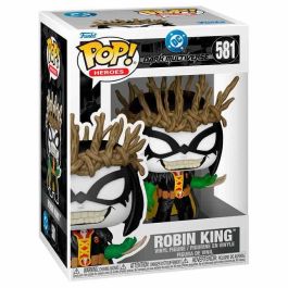 FUNKO Figura POP DC Comics Dark Multiverse Robin King de Vinilo en Caja Regalo