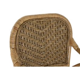 Silla Shabby DKD Home Decor Natural Blanco 62 x 86 x 55 cm Silla Shabby DKD Home Decor Natural Blanco 62 x 86 x 55 cm