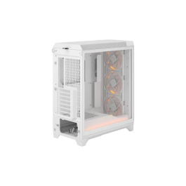 Fractal Design Meshify 3 Midi Torre ATX EATX micro ATX Mini-ITX Blanca Panel de Vidrio Templado RGB Clear Tint