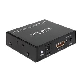 DeLOCK 62692 Adaptador HDMI a HDMI + Extractor de Audio 4K