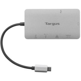 Targus DOCK419 - Docking Station Alámbrica USB 3.2 Gen 1 (3.1 Gen 1) Type-C, Suministro de Potencia USB hasta 100W, Gris