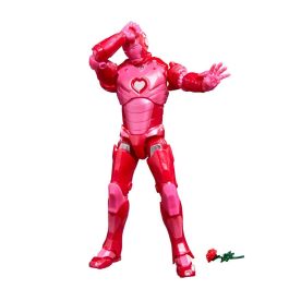 Hasbro Figura Marvel Legends Series I "I Love You 3000" Iron Man Edición Especial 15 cm con detalles de corazón y accesorios, Coleccionable para fans Marvel
