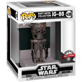 FUNKO Figura POP Deluxe Star Wars Bounty Hunters IG-88 Exclusive Vinilo en Caja Regalo con Ventana Precio: 21.49999995. SKU: B143YPQ9F7