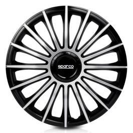 Tapacubos Torino 15" Negro-Plata Cs5 SPC1593BKSV