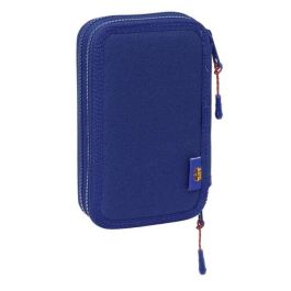 Plumier Escolar Safta Doble Pequeño 28 Piezas F.C. Barcelona 195x125x40 mm Plumier Escolar Safta Doble Pequeño 28 Piezas F.C. Barcelona 195x125x40 mm