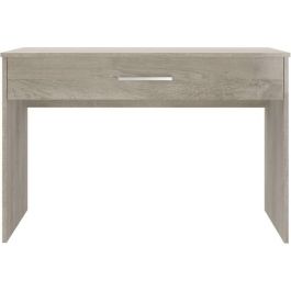 T80516PL05LVO Escritorio con Cajones Grandes Melamina Roble 110 x 56 x 81,5 cm