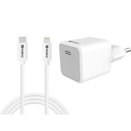 Sandberg USB-C AC 20W Charger EU + Lightning 1M