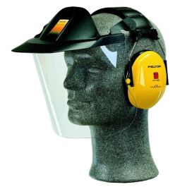 3M V40 Peltor Pantalla Facial y Orejera de Protección Auditiva SNR 27dB Abatible Precio: 48.50000045. SKU: B19FQYN67F