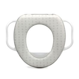 KioKids Petits moments Reductor WC Gris con Asas para Niños +12 Meses