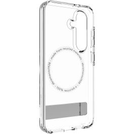 dbramante1928 Funda Iceland Pro Qi2 Kick para Samsung Galaxy S25 (6.2"), Transparente