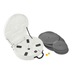 Hardcase Estuche Rígido para Platos de Batería Hasta 22 pulgadas - Blanco