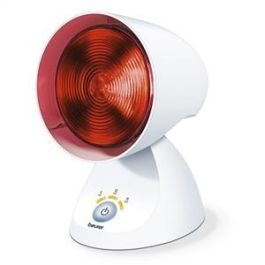 Beurer Lámpara Infrarrojos IL-35 (616.12) para Resfriados y Dolores Musculares con Gafas