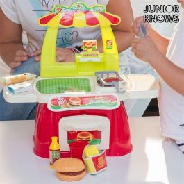 Juego de Comida Rápida con Accesorios Junior Knows Juego de Comida Rápida con Accesorios Junior Knows