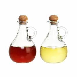 Aceitera Vinagrera Basicos DKD Home Decor Transparente 9 x 14.5 x 9 cm Set de 2 Precio: 6.50000021. SKU: S3041419