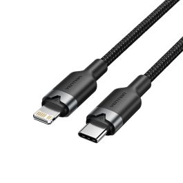 Cable USB a Lightning Vention 3A CABLECABL Negro Aluminio Precio: 6.50000021. SKU: B1HED598YX