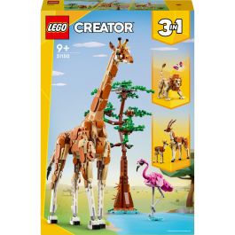 LEGO 31150 Creator 3en1 Safari Animales Salvajes, Juguete con Figuras: Jirafa, Gacelas y León Precio: 71.79000059. SKU: B15TNZV339
