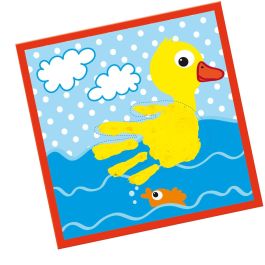 Ses Creative Mi primera obra de arte Kit de pintura de manos y pies para niños